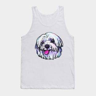 The happy Maltese Love of My Life Tank Top